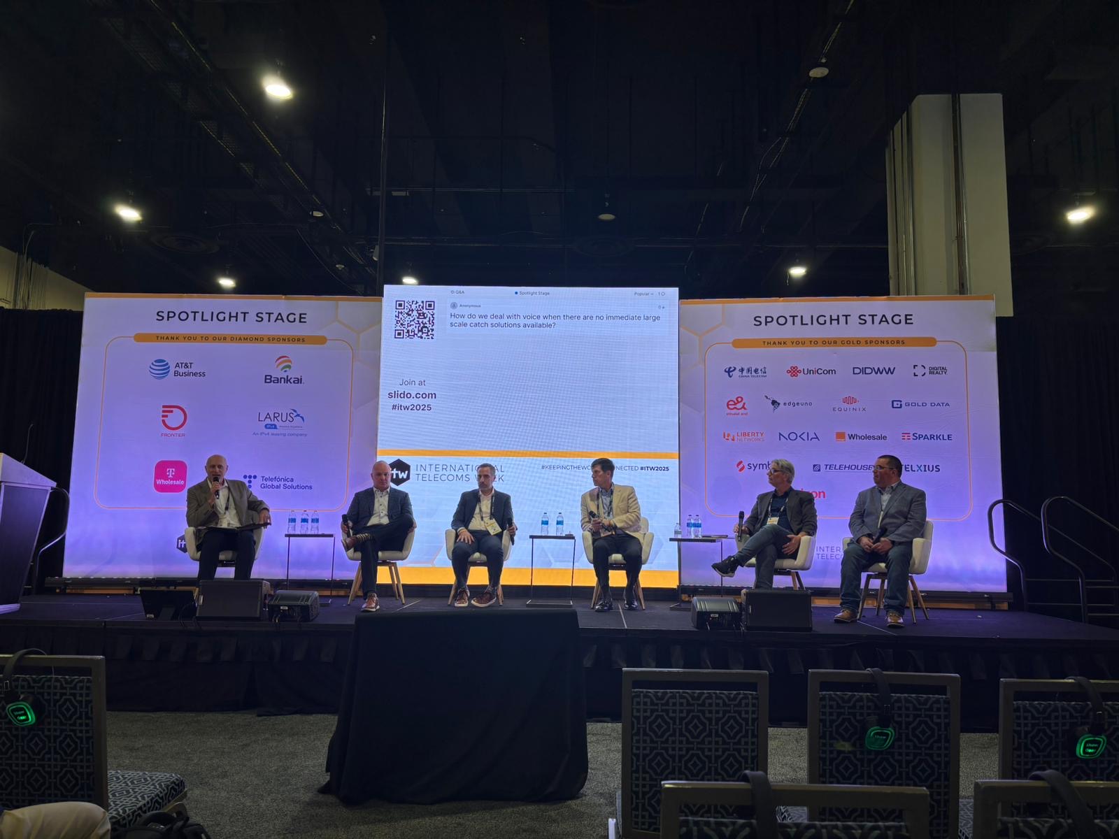 ITW 2025 telecom panel discussion with Robert Davidson and industry leaders
